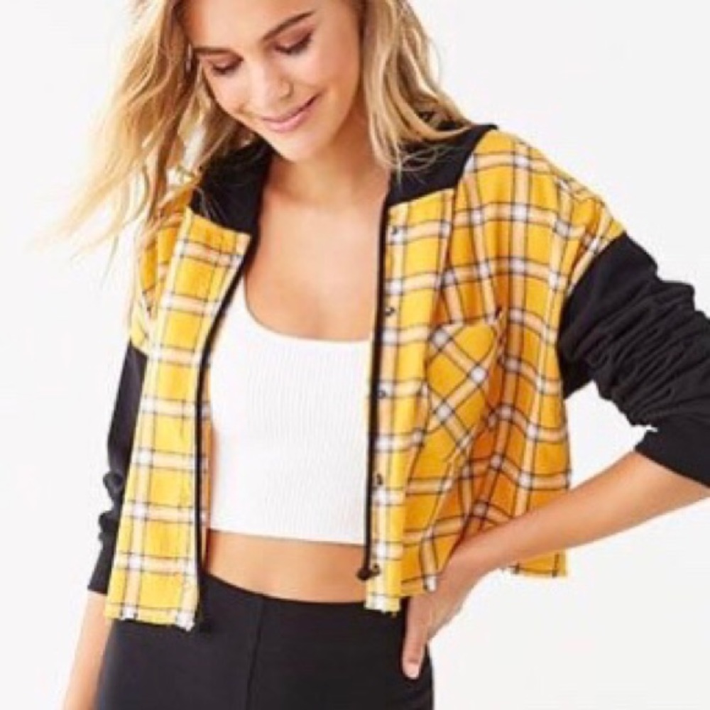 Forever 21 Plaid Jacket
